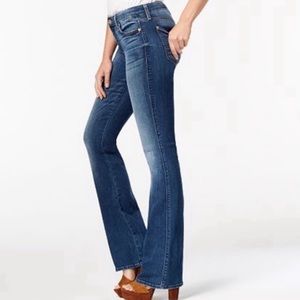 7 For All Mankind Jeans Mid Rise Bootcut Boot Cut Size 29